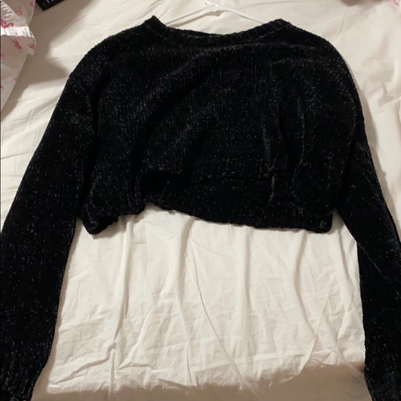 Long sleeve crop top - Picture 1 of 2